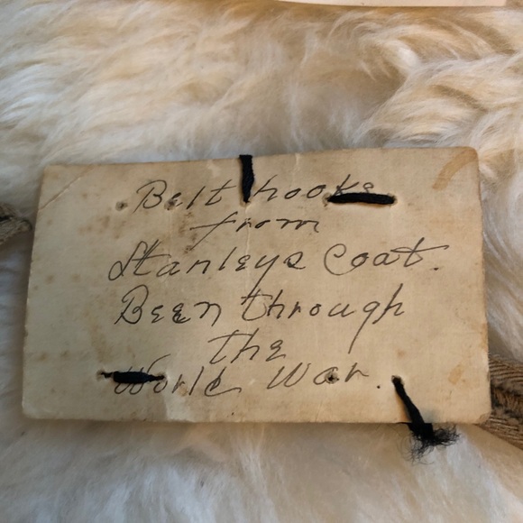 WWI Military US Army Sleeve Patches & belt hooks belonged to Stanley Macdonald - Picture 4 of 4